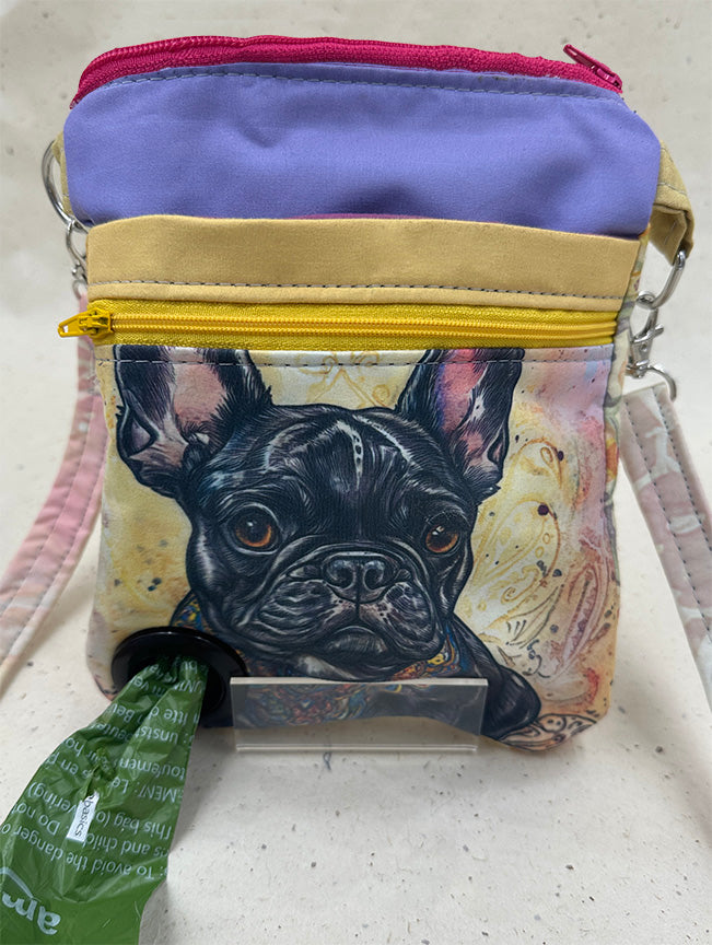 French Bulldog Dog Walking Bag