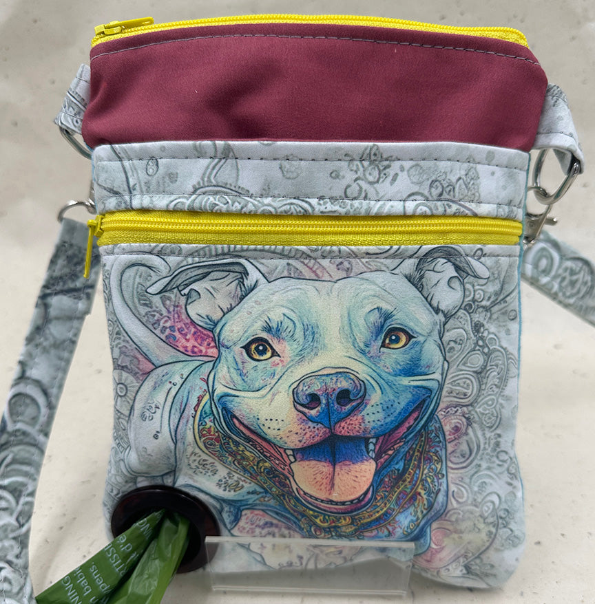 Pit Bull Dog Walking Bag